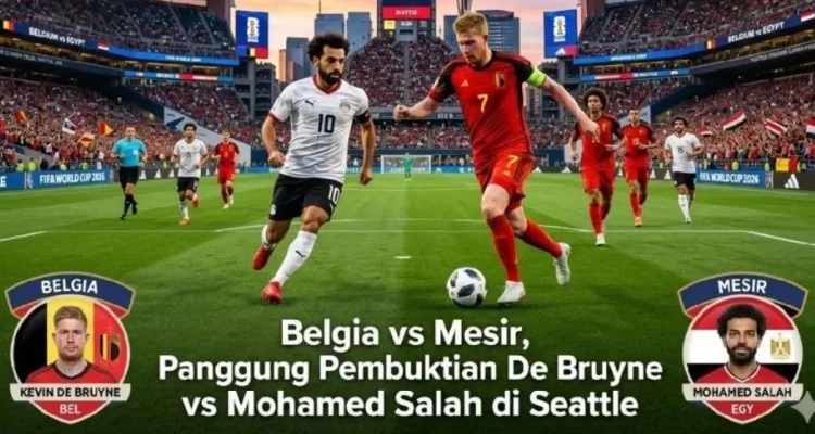 Laga pembuka Grup G yang mempertemukan Tim Nasional Belgia kontra Mesir ini diprediksi akan menjadi panggung pertempuran taktis yang sengit sekaligus menghibur, mengingat kedua tim diperkuat oleh deretan bintang papan atas dunia. (SUARAMUSI.ID)