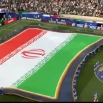 Pesan damai dari Stadion SoFi. (SUARAMUSI.ID)